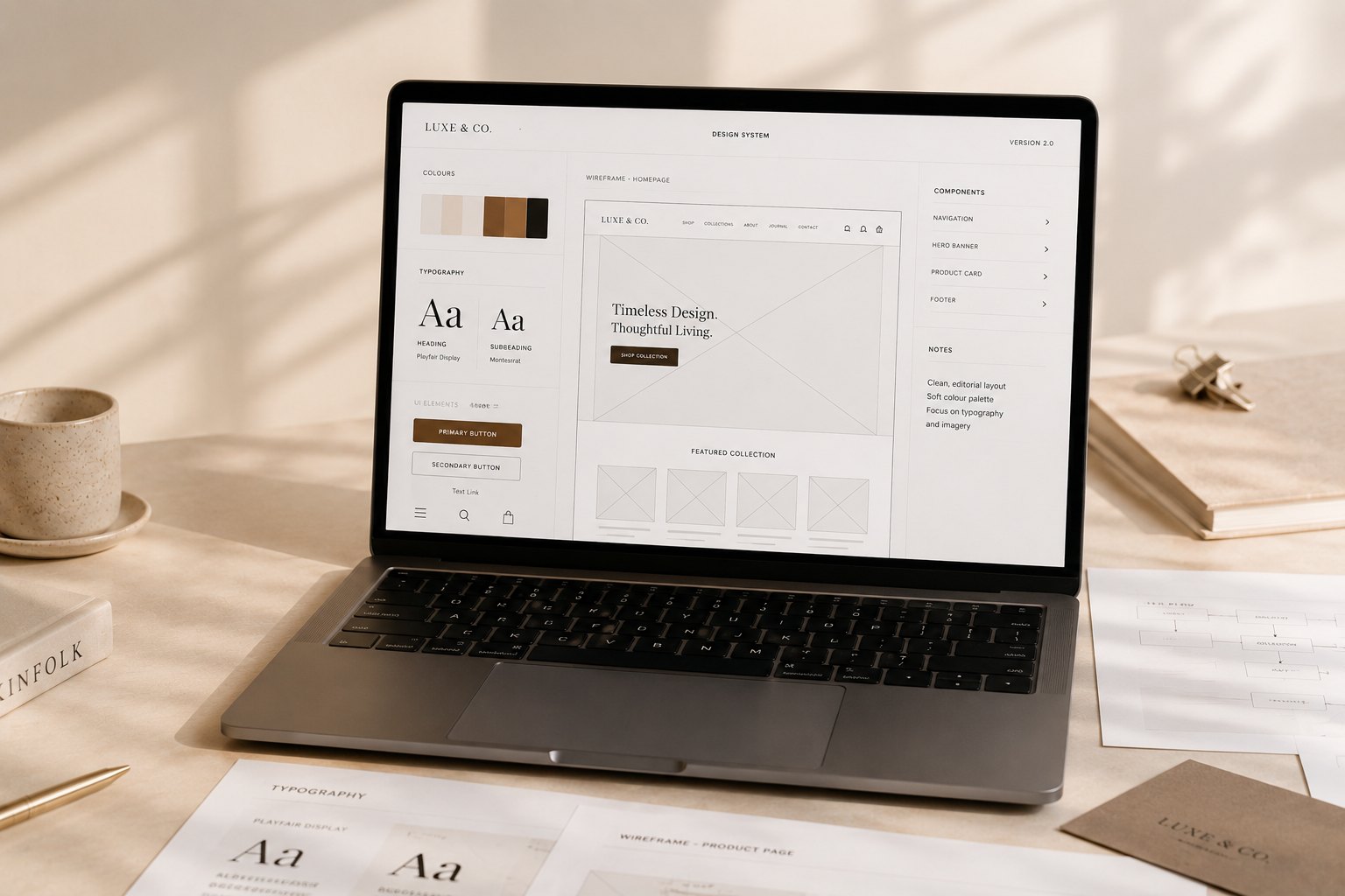 Processo de prototipagem e UI, etapa 2